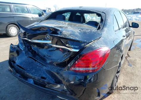 2018 Mercedes-Benz C 300 4Matic from USA, damaged, VIN 55SWF4KB9JU267377